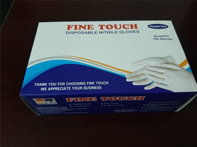 Fine Touch Disposable Nitrile gloves