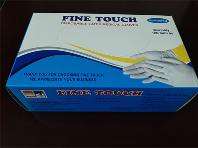 Fine Touch Disposable Latex gloves